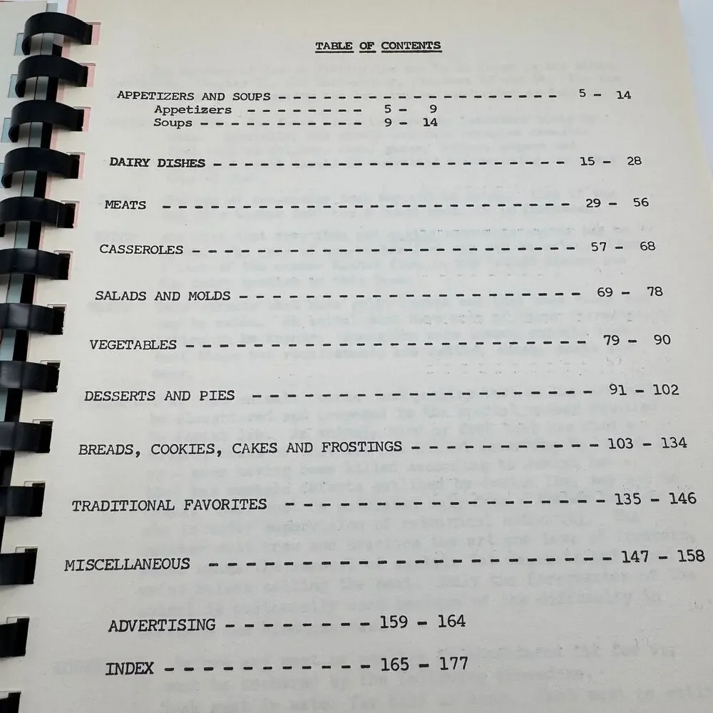 Vintage Kosher Cookbook Galila Chapter Mizrachi Women's Organization 1970